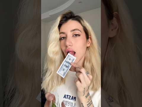 💰DOLLAR TASTE 💵👅 #shorts #food #asmr