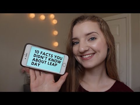 [ASMR] Whispered Facts About Leap Year