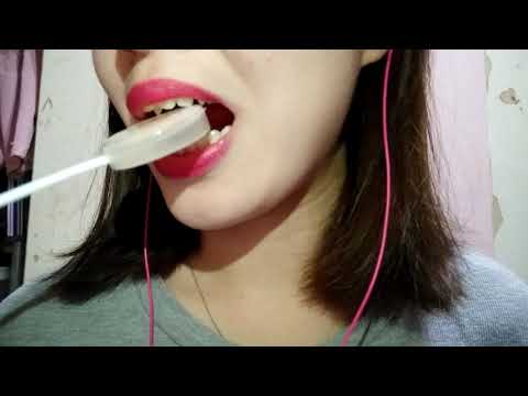 ASMR Eating Lollipop