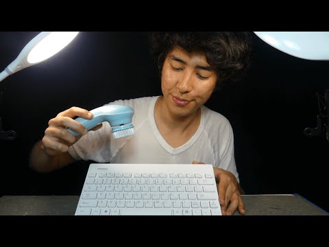 Professional ASMR Keyboard Cleaning (for sleep)