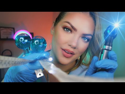 ASMR Next Level Ear Exam but My viewers control the video| Otoscope Ear Inspection, Hearing Test