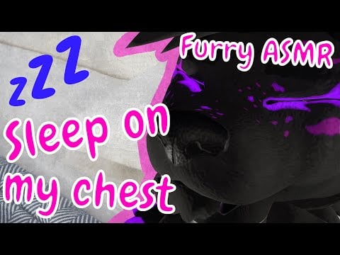 [FURRY ASMR] Sleep on my chest~ (Heartbeat, snuggling)