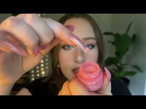 *one minute asmr* skincare treatment