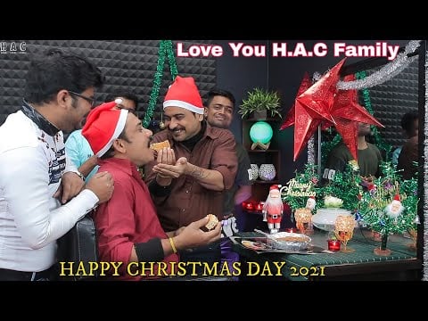Celebrating Christmas With Demon King Asim Barber And Biswajit Barber | HAPPY CHRISTMAS 2021