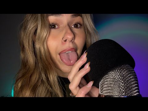 ASMR FAST Mouth Sounds & Mic Pumping/Swirling💗 (I’ll help you tingle)