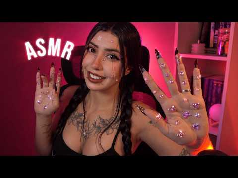 ASMR com ADESIVOS 3D para você DORMIR AGORA (mic scratching) 😴