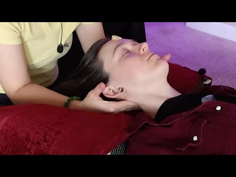 [ASMR] Tranquil Reiki with Energetic Paper Sweeping & Gemstone Adjustments (roleplay)