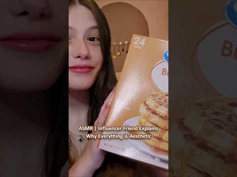 ASMR | Influencer Friend Explains Why Everything is 𝓐𝓮𝓼𝓽𝓱𝓮𝓽𝓲𝓬 ─♡─ #asmr #asmrroleplay #comedyasmr