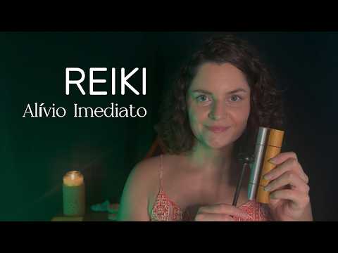 Alivie a sua DOR com o REIKI: Sessão real para Alívio Imediato | Energia Zen ASMR