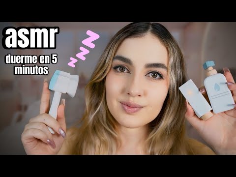 asmr SPA Relajante con LIMPIEZA FACIAL y Atención Personal Ale ASMR español