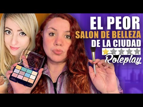 🌙 Maquillaje en el PEOR Salon de Belleza ASMR con HermeticKittenASMR