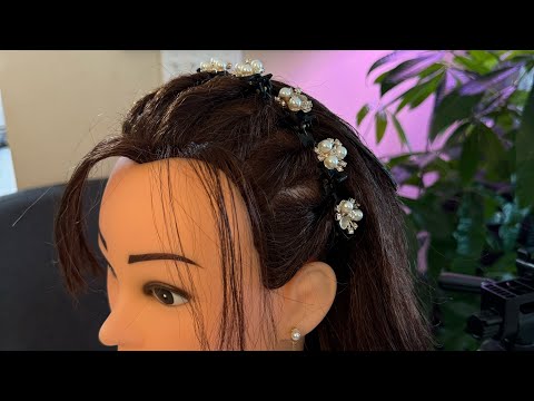 ASMR  Gentle Summer  Hairstyling | Different Hairstyles Perfectionist, Finishing Touches, whispering