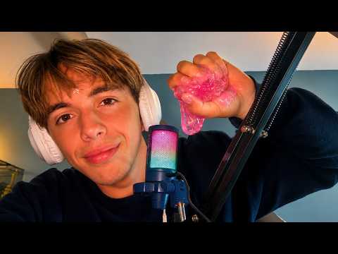 ASMR extremely tingly slime and mouth sounds (OMG)...