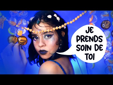 ASMR 🧜💙   UNE SIRÈNE te sauve.