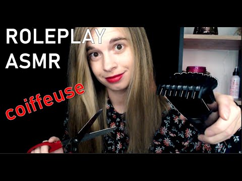 [ASMR français] La coiffeuse - Crâne rasé - Roleplay coiffeur, ciseaux, soin personnel