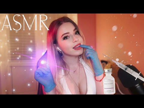 АСМР ВРАЧ Осмотрит ТЕБЯ🔦ОСМОТР ГЛАЗ ФОНАРИКОМ + ЧИСТКА УШЕК 👂ПРОВЕРКА РЕФЛЕКСОВ