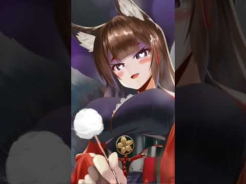 Affirmations from your fave Kitsune 💗#kitsune #azurlane #amagi #asmr #personalattention personalat