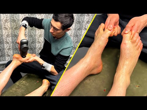 Super Relaxing ASMR Foot Massage Experience