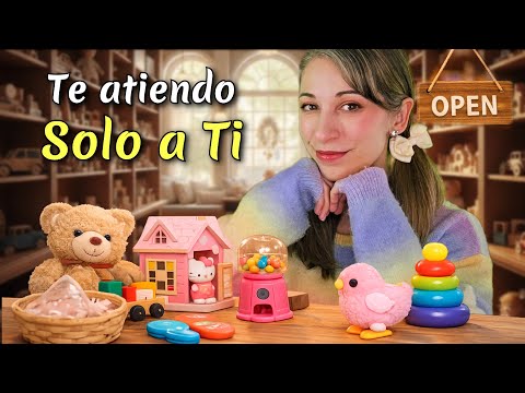 ASMR Juguetería | Atención Personal Lenta para relajarte