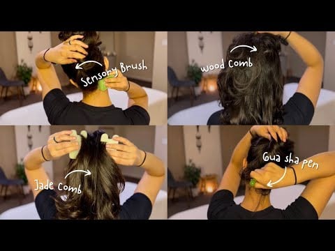Testing My Favorite Head Scratching ASMR Tools [Real Person] [No Talking]