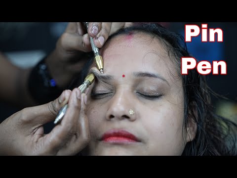 Click Click Pin Pen Forehead Massage ASMR | Forehead Massage Tapping | Scratching & Tapping ASMR