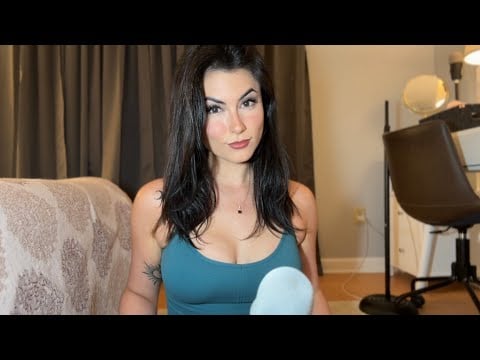 ASMR | Sharing wacky facts about myself with enunciated whispering and binaural brushing (✨tingly✨)