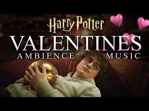 Lonely Valentine’s at Hogwarts 💔 Harry Potter | inspired Ambience & Soft Music