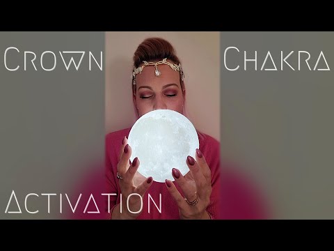 ASMR Reiki Visual Trigger for Crown Chakra Activation #shorts