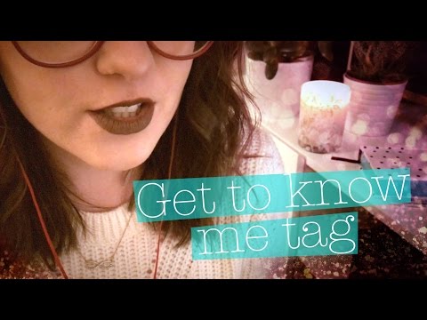 ASMR Get to Know Me Tag ∞ Soft Spoken Ramble