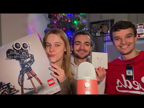 ASMR Christmas Haul with Friends!🎄🎁