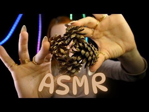 ASMR with Pinecones & Dry Botanicals 🌼 | Organic Sound Play