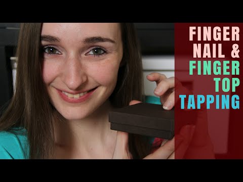 ASMR Nail Tapping On Different Boxes