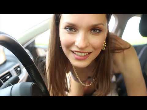 ASMR Rich GIRLFRIEND gives you a car as a gift 🎁 ...and asks you to take pics- real GF experience😅