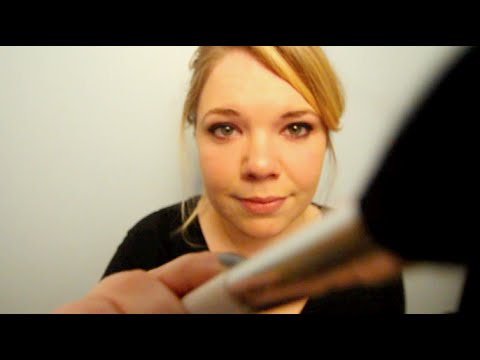 3D ASMR Brushing. Face and Hair.