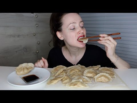 ASMR Whisper Eating Sounds | DUMPLINGS | Mukbang 먹방