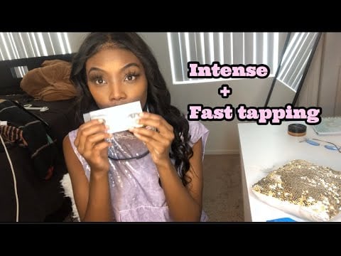 ASMR FAST TAPPING AND SCRATCHING /no talking 🤫