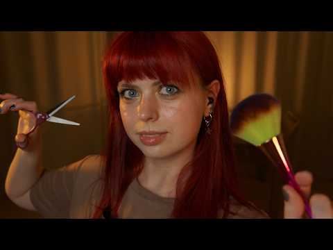 [ASMR] Barbershop | Refreshing Your Hair Style | Role play, Scissors Sound
