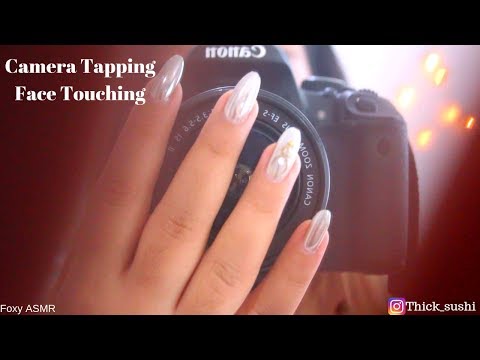 ASMR Camera Tapping & Scratching Sounds | Face Touching [No Talking]