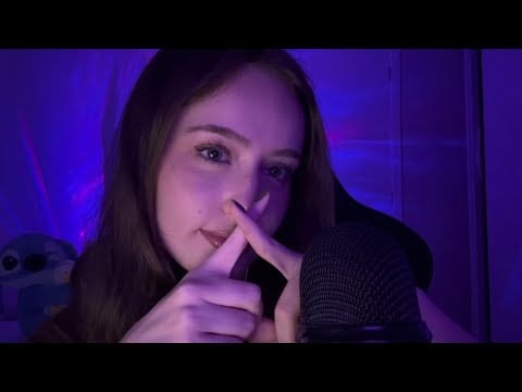 ASMR NO TALKING! 🫢 (pincel na tela, no mic e muitooos sons de boca)