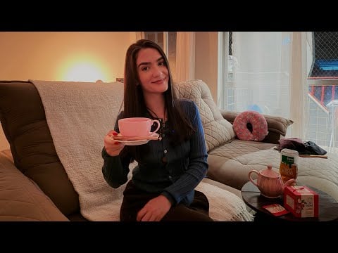 ASMR - CHÁ COM A SUA IRMÃ| COISAS QUE APRENDI COM 25 ANOS