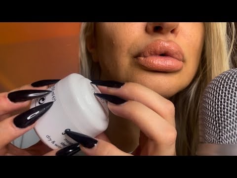 ASMR Mouth Sounds + Tapping  on 100% Sensitivity | Up Close ✨