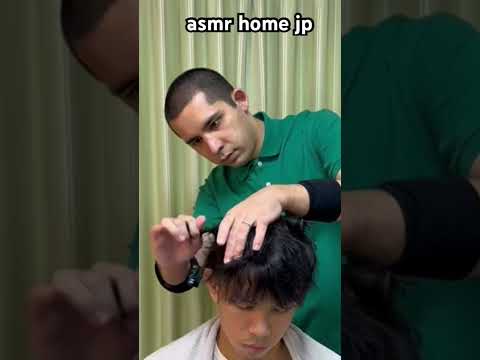 【ASMR】hair cracking #headmassage #asmr #relaxation