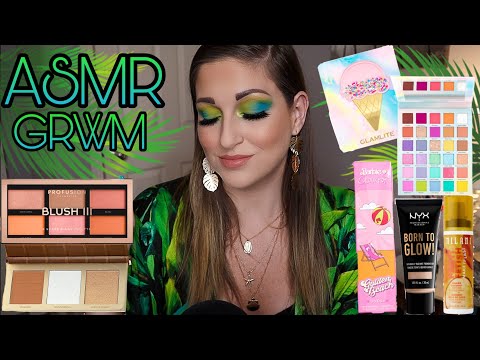 ASMR | Doing My Makeup🏝