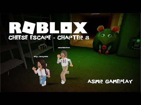 Roblox ASMR-  Cheese Escape Chapter 2 with Liebchen 🧀🎤 (Soft Spoken Full Gameplay)