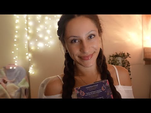 ASMR - sweet girlfriend reading you to sleep #wlw ⋆.˚ ᡣ𐭩 .𖥔˚