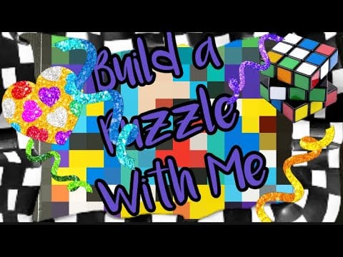 ASMR Build a “Mickey Mouse” Puzzle With Me