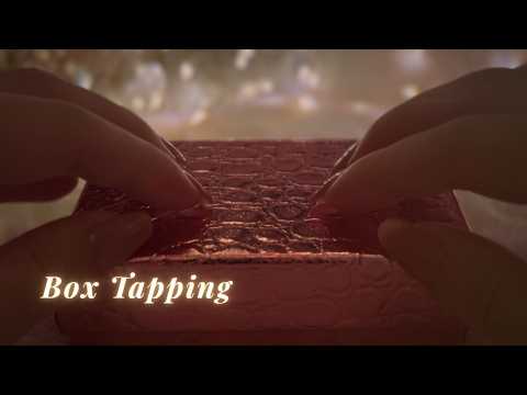 ASMR Box Tapping🎁 Pure Tapping Therapy✨(No Talking, No Mouth Sounds)