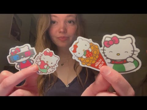 ASMR-🎀Hello Kitty Stickers!💝