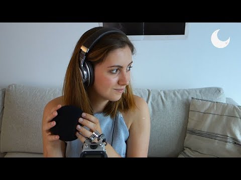 ASMR - Mic Test - Mic brushing, ear cupping, rambling