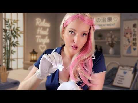 ASMR Anime Doctor Hand Recovery Clinic 🤲 Soft Roleplay Massage for Deep Relaxation